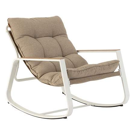 Gungstol i taupe – rostbeständig, vattenavvisande dyna | Hem & Hobby | Pryloteket