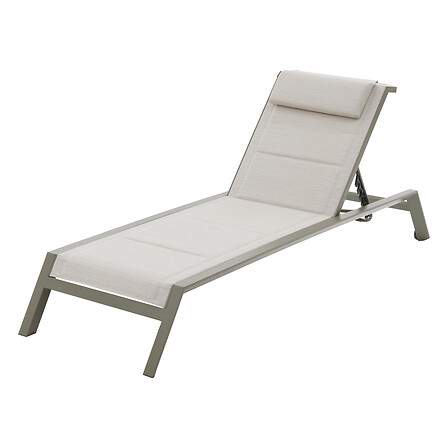 Laurelgrön aluminiumsdäckstol – 5 lutningslägen | Hem & Hobby | Pryloteket