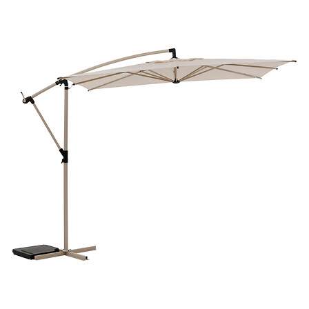 Off-Center Parasol 2,5x2,5m, Vandafvisende, UV-beskyttet