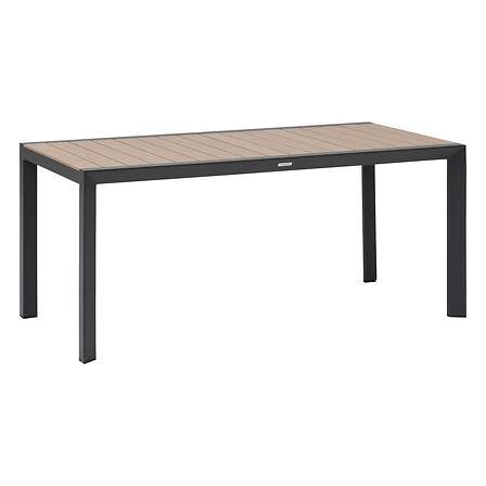 6-personers aluminiumsbord – rustfri, falmebestandig