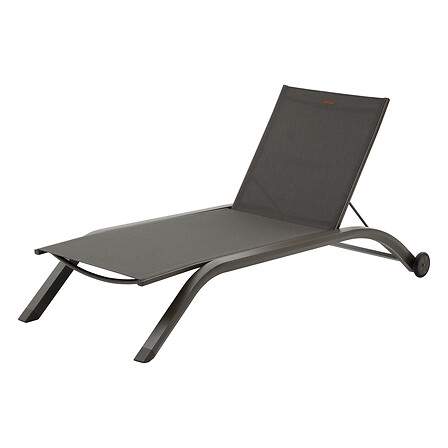 Solsäng i aluminium med hjul – 5 lutningslägen | Hem & Hobby | Pryloteket