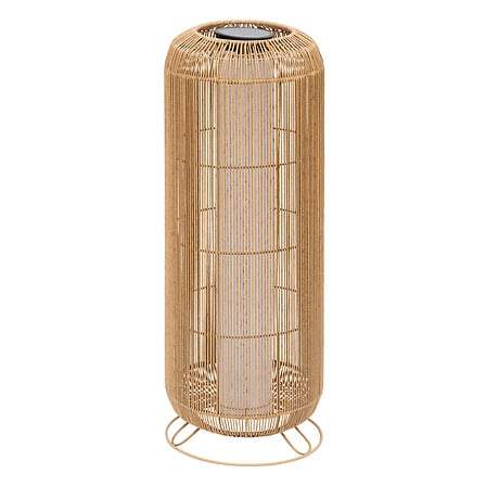 Loise solcelledrevet LED-gulvlampe, højde 78 cm