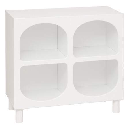 Barnbyrå Tara med 4 nischer, 70 x 32 x 76 cm, vit MDF | Hem & Hobby | Pryloteket