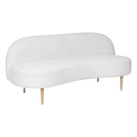 Insi 2-sitsbänk 172 x 75 x 72 cm vit spänne | Hem & Hobby | Pryloteket