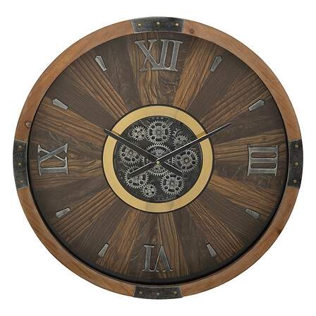 Keane ur med mekanisme i diameter 63 cm MDF