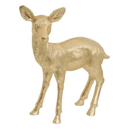 Fawn, höjd 64 cm, guldmagnesium | Hem & Hobby | Pryloteket