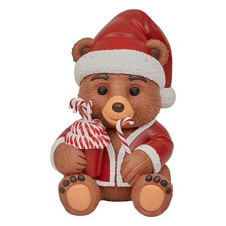 Indendørs dekoration, lysende slikbjørn, 8 LED magnesium, 89 cm høj