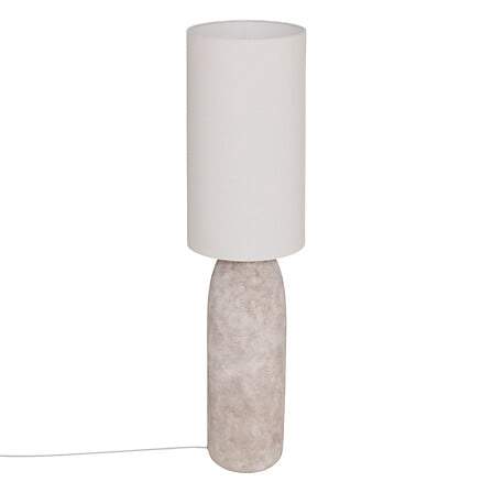 Golvlampa Keyah D. 28 x H. 111 cm grå | Hem & Hobby | Pryloteket