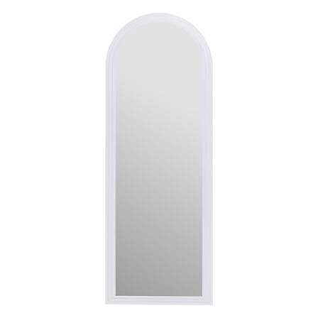 Böjd spegel Emily 160 x 58 cm vit MDF | Hem & Hobby | Pryloteket