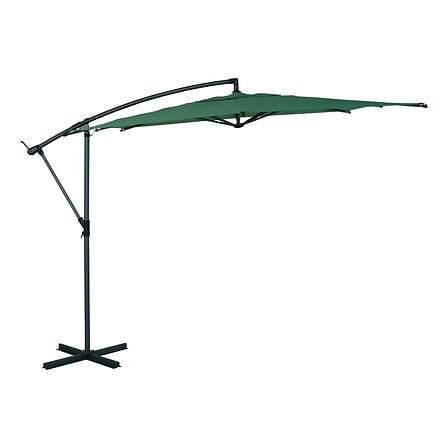 Offset Parasol 2,5 x 2,5 m, Olivengrøn, Vandafvisende