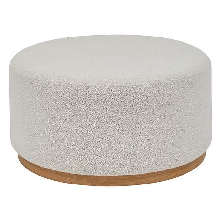 Sittpuff XL Nesky D. 81 x H. 41,5 cm vit | Hem & Hobby | Pryloteket