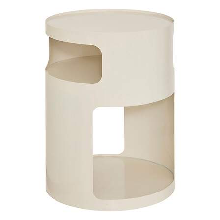 Rundt sofabord i metal, 32,5 cm – vandafvisende design