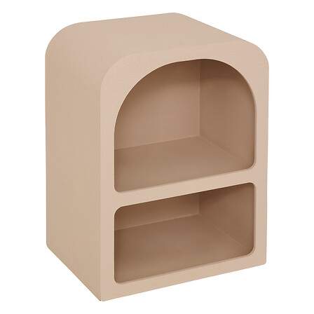 Natbord med 2 rum Soleya L. 40 x D. 30 x H. 55 cm MDF beige