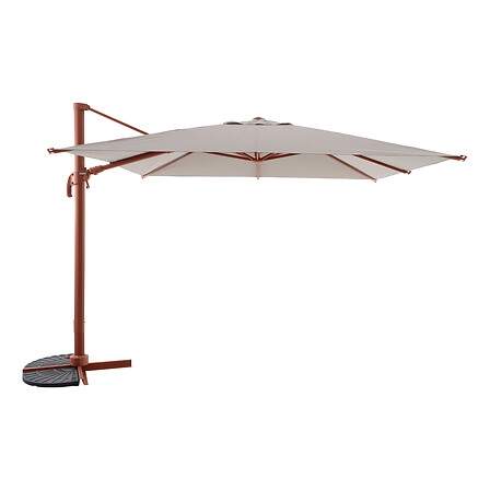 Offset Parasol 3x3m Olefin – Vipbar, Vandafvisende