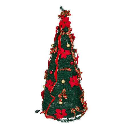 Foldbart juletræ 180 cm