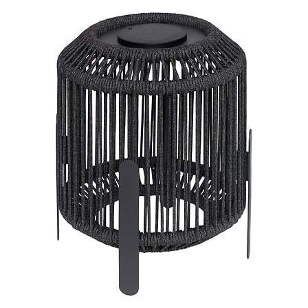 Solcelledrevet reblanterne, 36 cm, USB-C, vejrbestandig aluminium