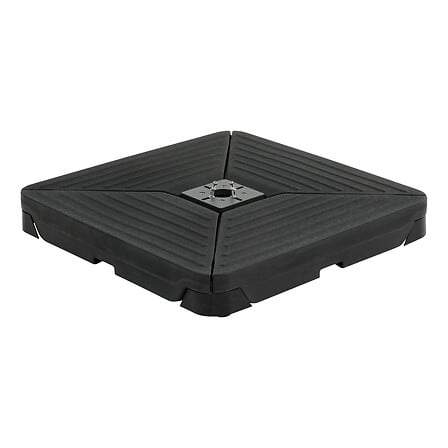 Parasolfod Solivio til fyldning 98 x 98 x 19,6 cm grafit