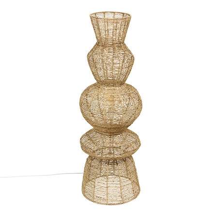 Titus gulvlampe højde 109 cm jute