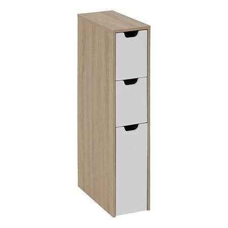 Ekstra opbevaringsmøbel med 3 skuffer, Eat Up højde 80 cm