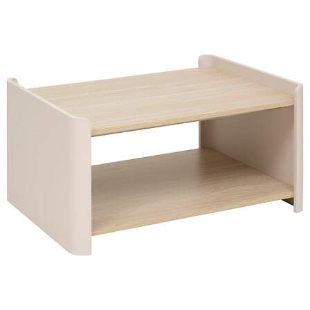 Sofabord Roundy 80 x 60 cm elfenben