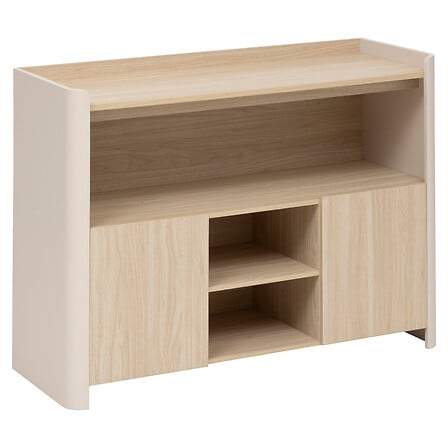 Skænk Roundy længde 110 cm elfenben