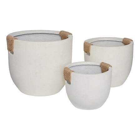 Pots Sien x3 hvid magnesium