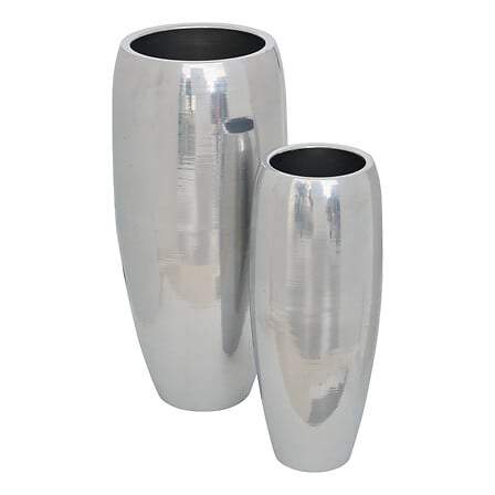 Plantepotter The Palm Resort x2 sølvmetal