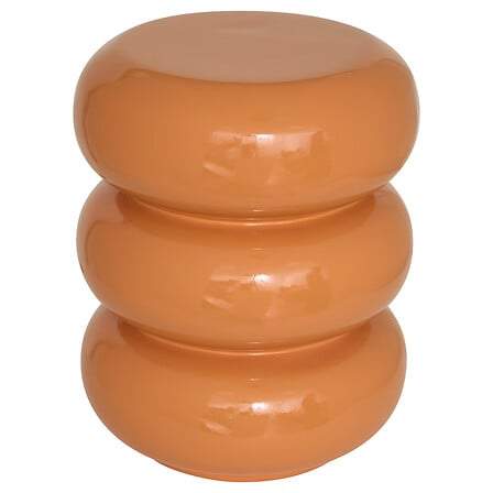 Blankt orange sofabord, 35 cm – vandafvisende