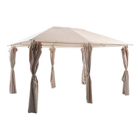 Santorini paviljong 3x4m – Luftigt, vattenavvisande tyg | Hem & Hobby | Pryloteket