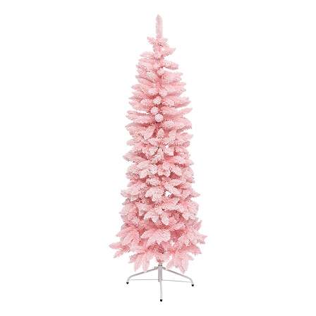 Flockad trädhöjd 180 cm rosa | Hem & Hobby | Pryloteket
