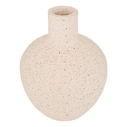 Vase Ted højde 43 cm hvid magnesium