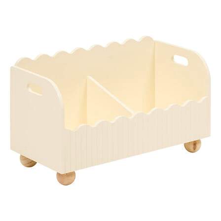 Bouli opbevaringsmøbel med 2 rum L. 60 x D. 36 x H. 30 cm beige MDF