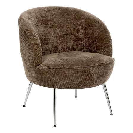 Lænestol Tildae fløjl tonka