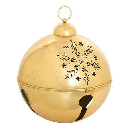 Utomhusdekoration metallklocka diam 41 cm guld | Hem & Hobby | Pryloteket