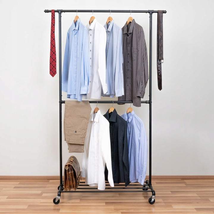 Kraftig klädställning – justerbar, 110 kg kapacitet | Hem & Hobby | Pryloteket