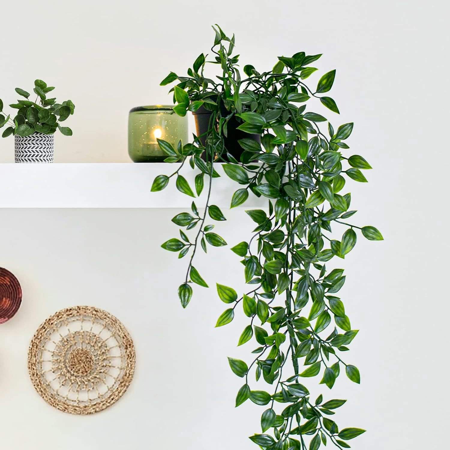 Kruksimulering mandatura hängande växt-80cm | Hem & Hobby | Pryloteket