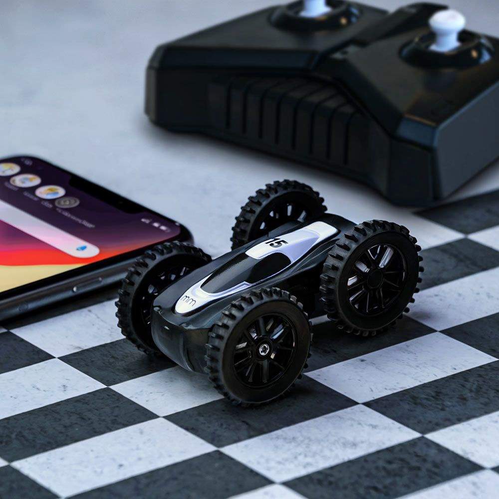 RC Mini Stuntbil – 360 Snurr, Terrängkul | Hem & Hobby | Pryloteket