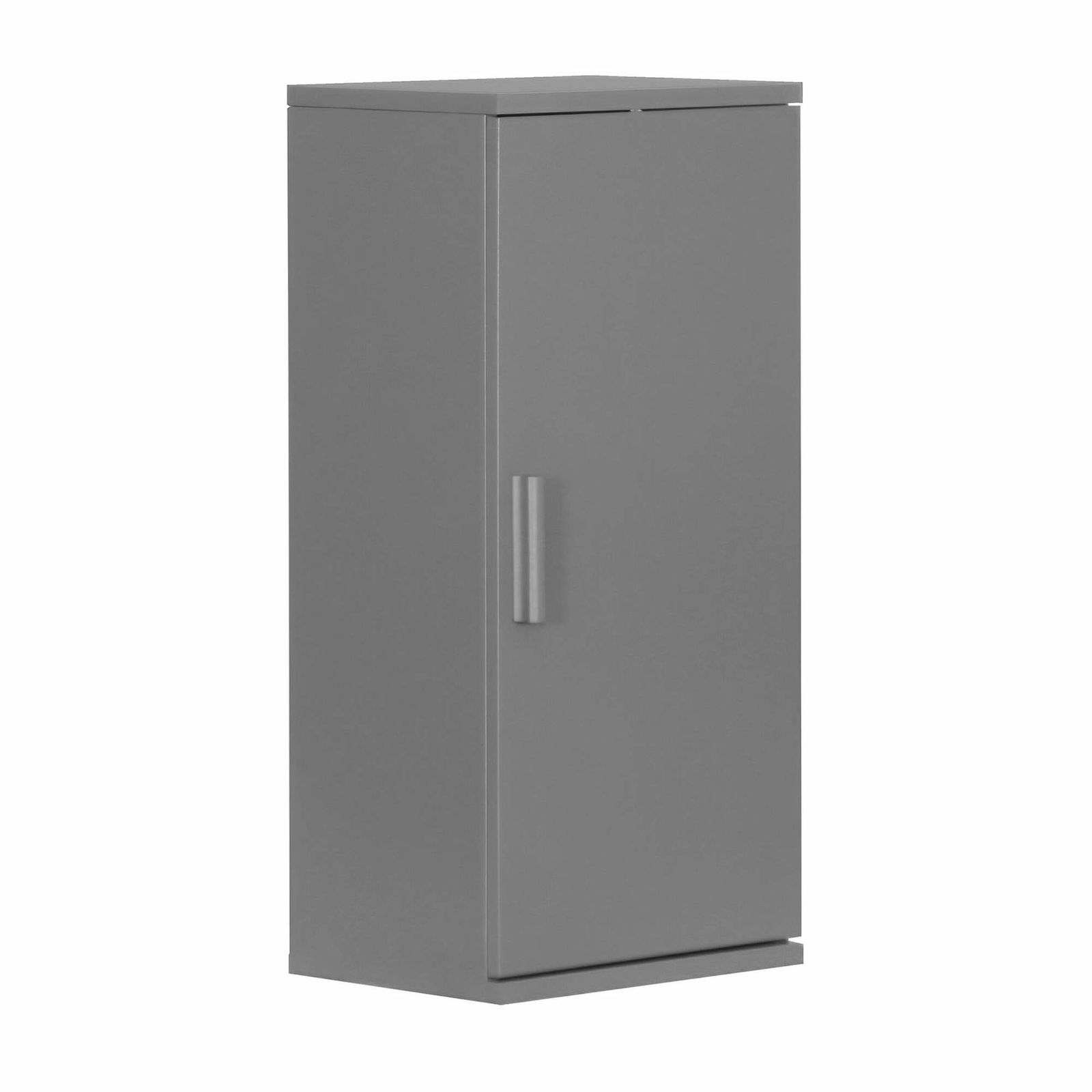 Vægmonteret badeværelsesskab – justerbare hylder, pladsbesparende