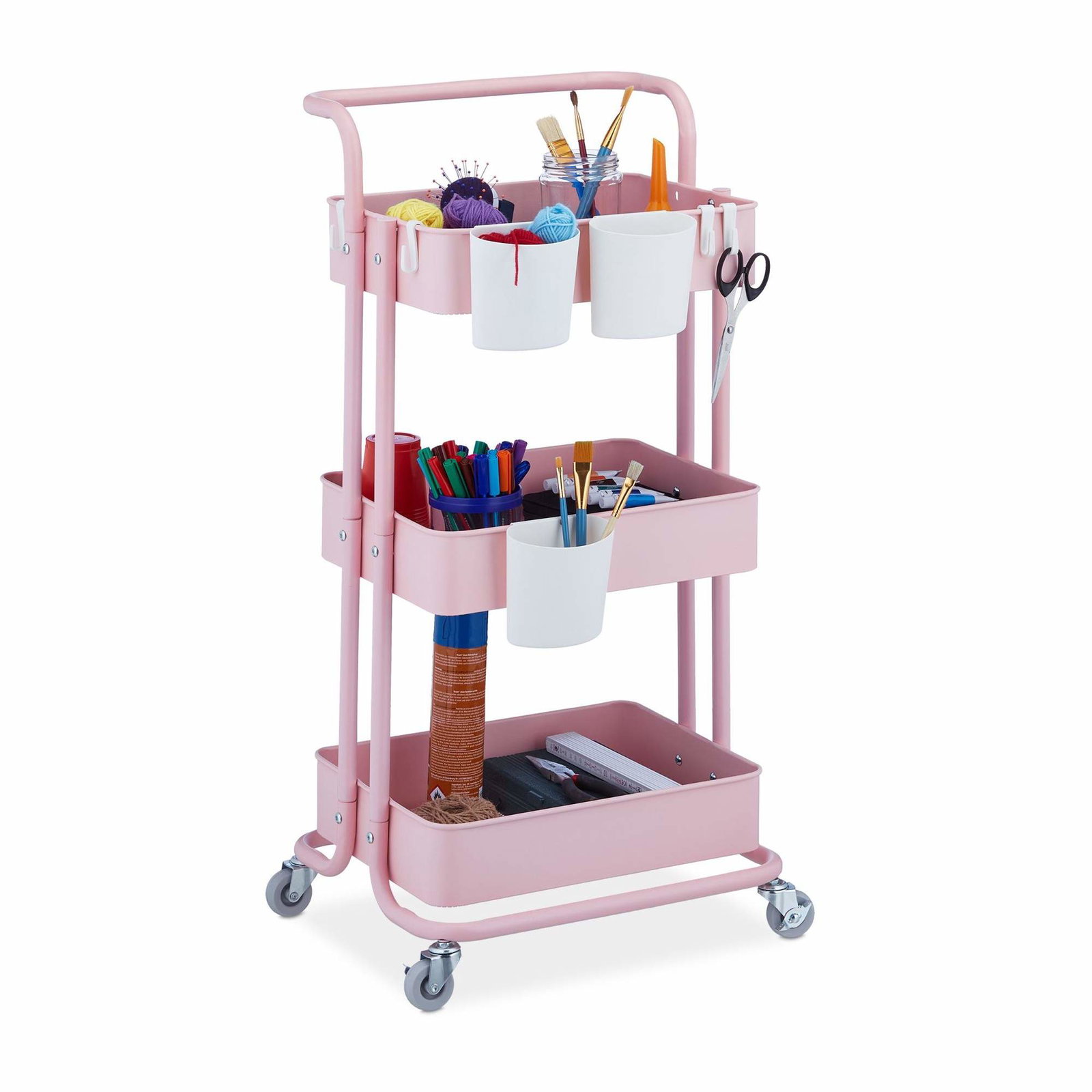 Vagn med 3 hyllplan | Hem & Hobby - Hem & Hushåll - Kök - Köksredskap | Pryloteket