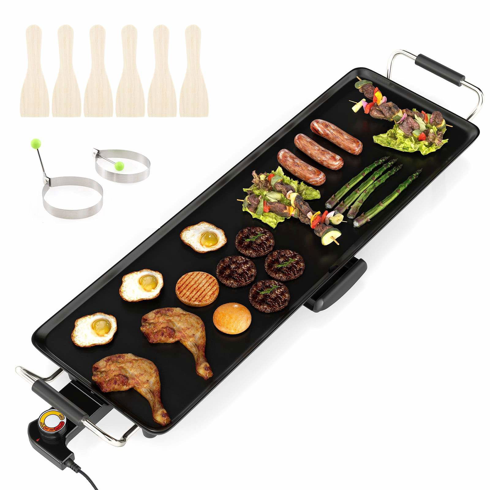 Elektrisk Teppanyaki-grill – 70 cm non-stick overflade