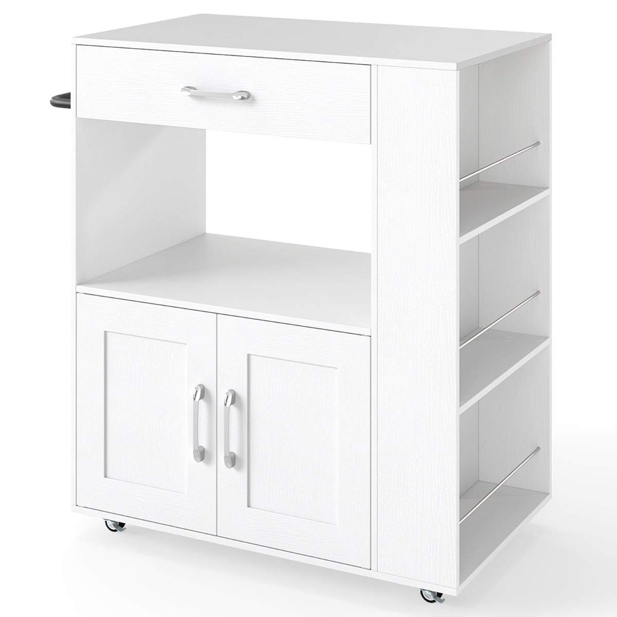 Köksvagn med låda, handduksställ och kryddställ | Hem & Hobby | Pryloteket