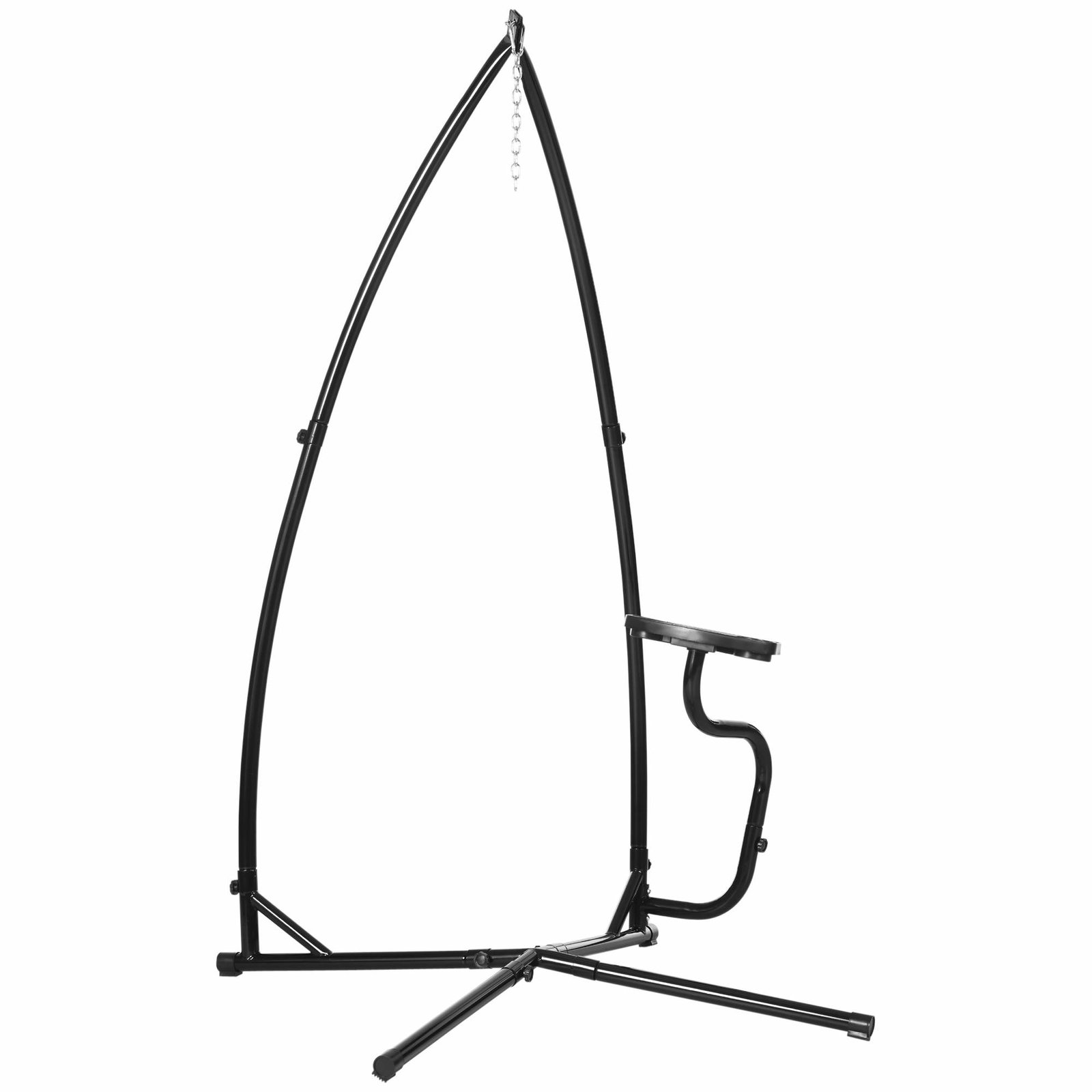 Hængestolsstativ, X-base metalramme, 120 kg kapacitet