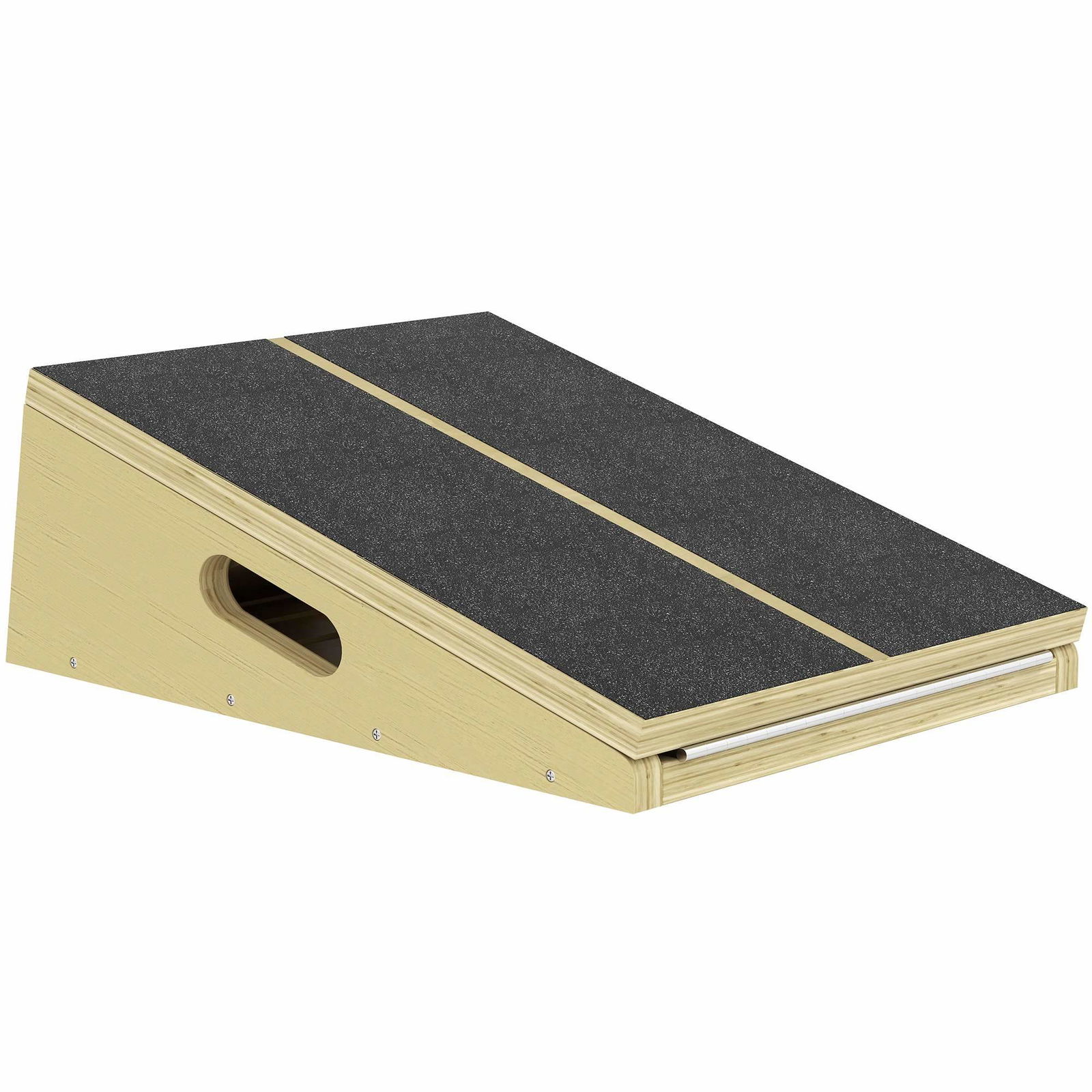 Skrå træbræt – justerbar, skridsikker, 4 vinkler