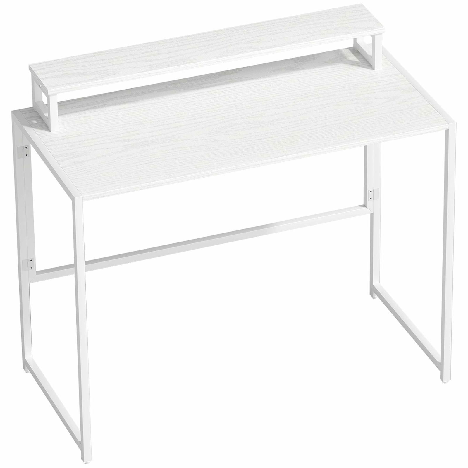 Hopfällbart skrivbord med skärmstativ – platsbesparande, 100x48 cm | Hem & Hobby | Pryloteket