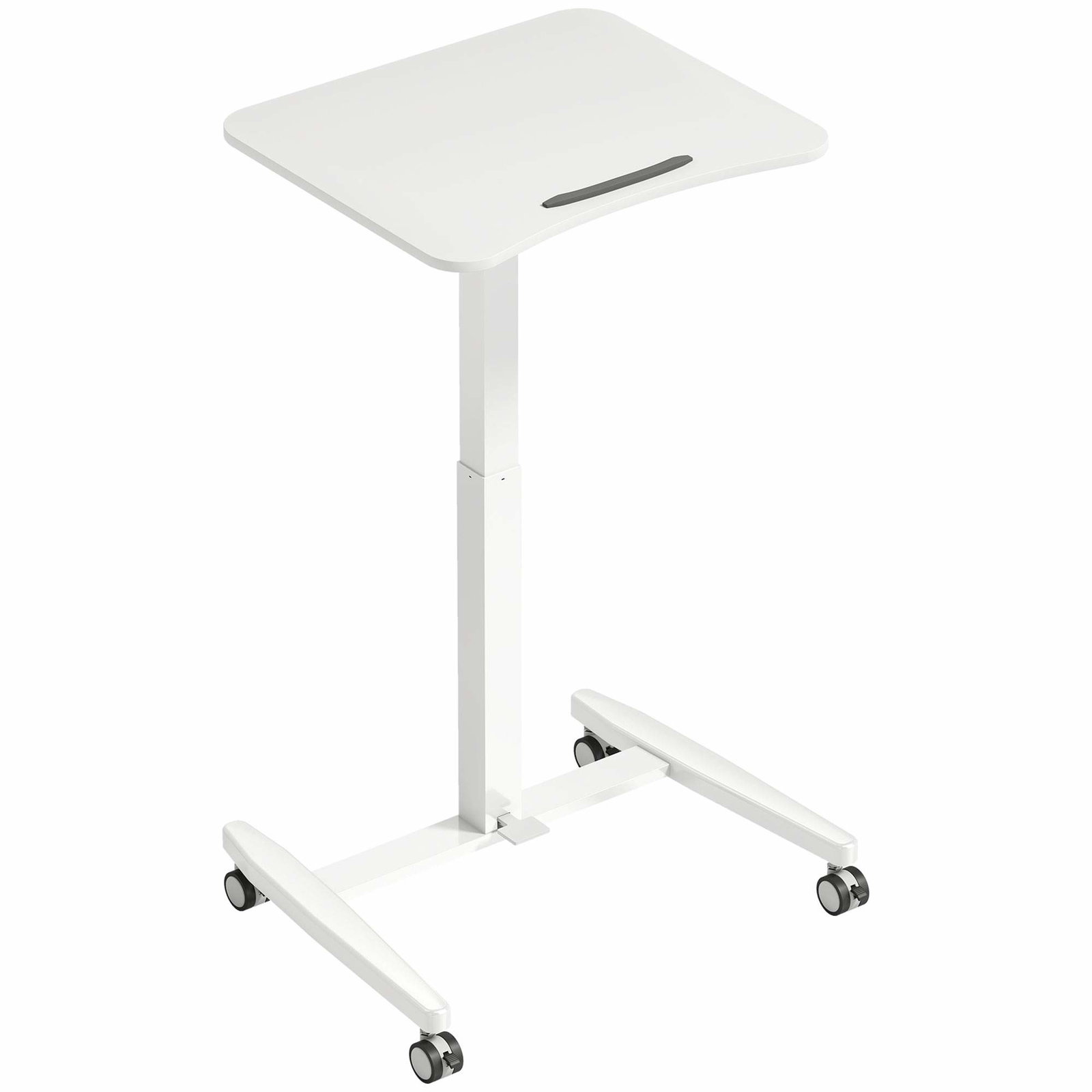 Ställbart ståbord – Tiltbar topp, mobil, vit | Hem & Hobby | Pryloteket