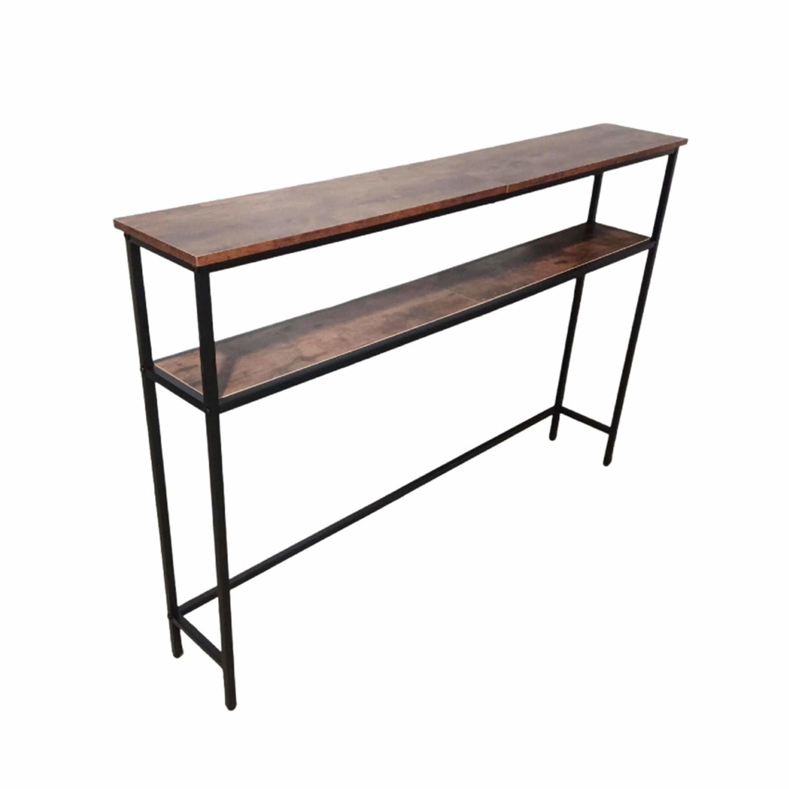 Industrielt konsolbord – 2-lags, pladsbesparende design