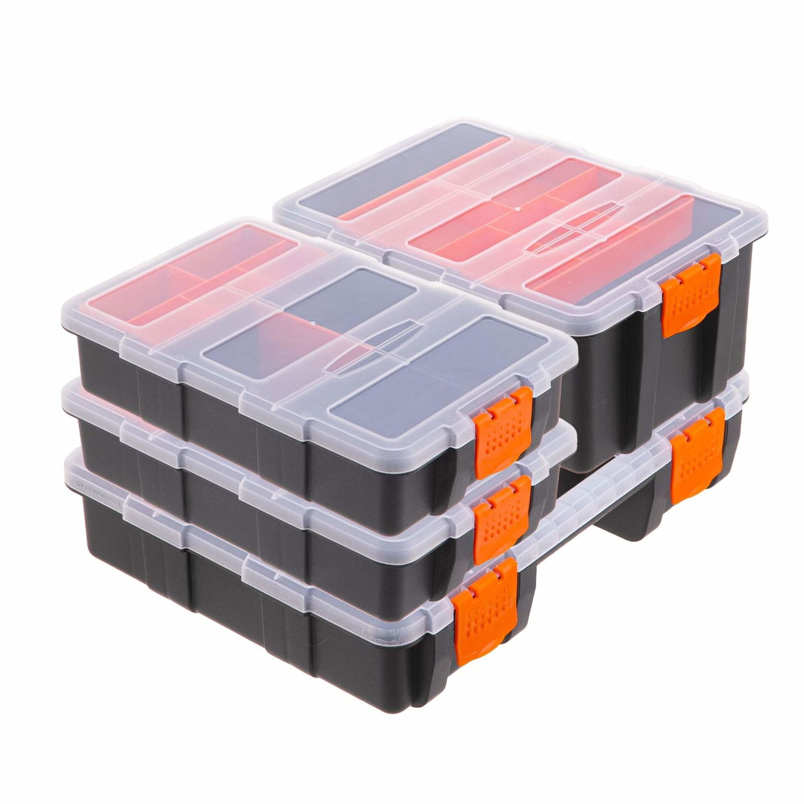 Sorteringskassesæt – justerbart, holdbart, 4-delt