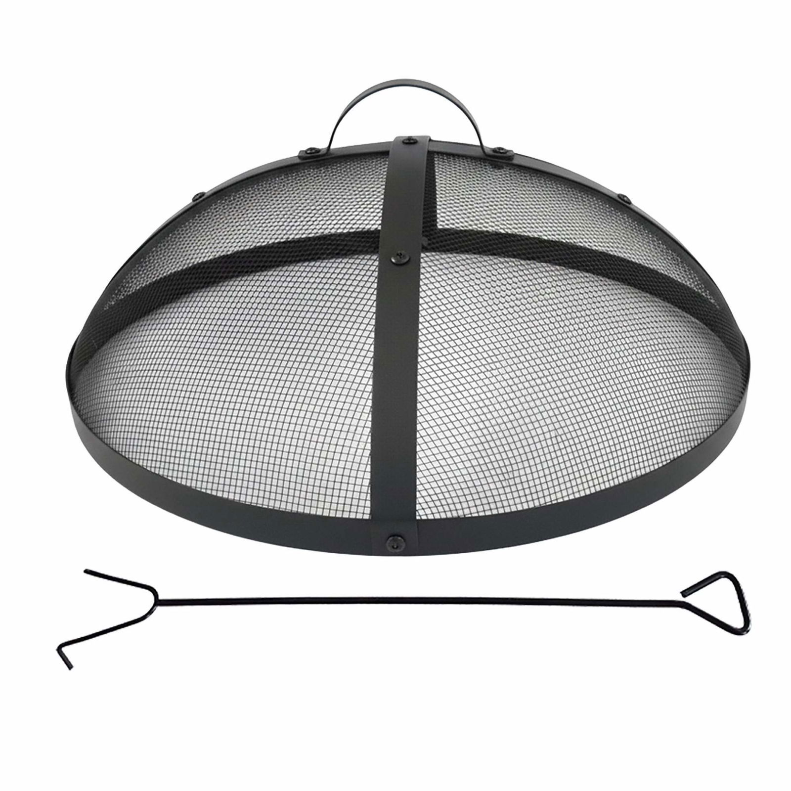 Gnistbeskyttelse til bålplads – Rundt net, inklusive poker