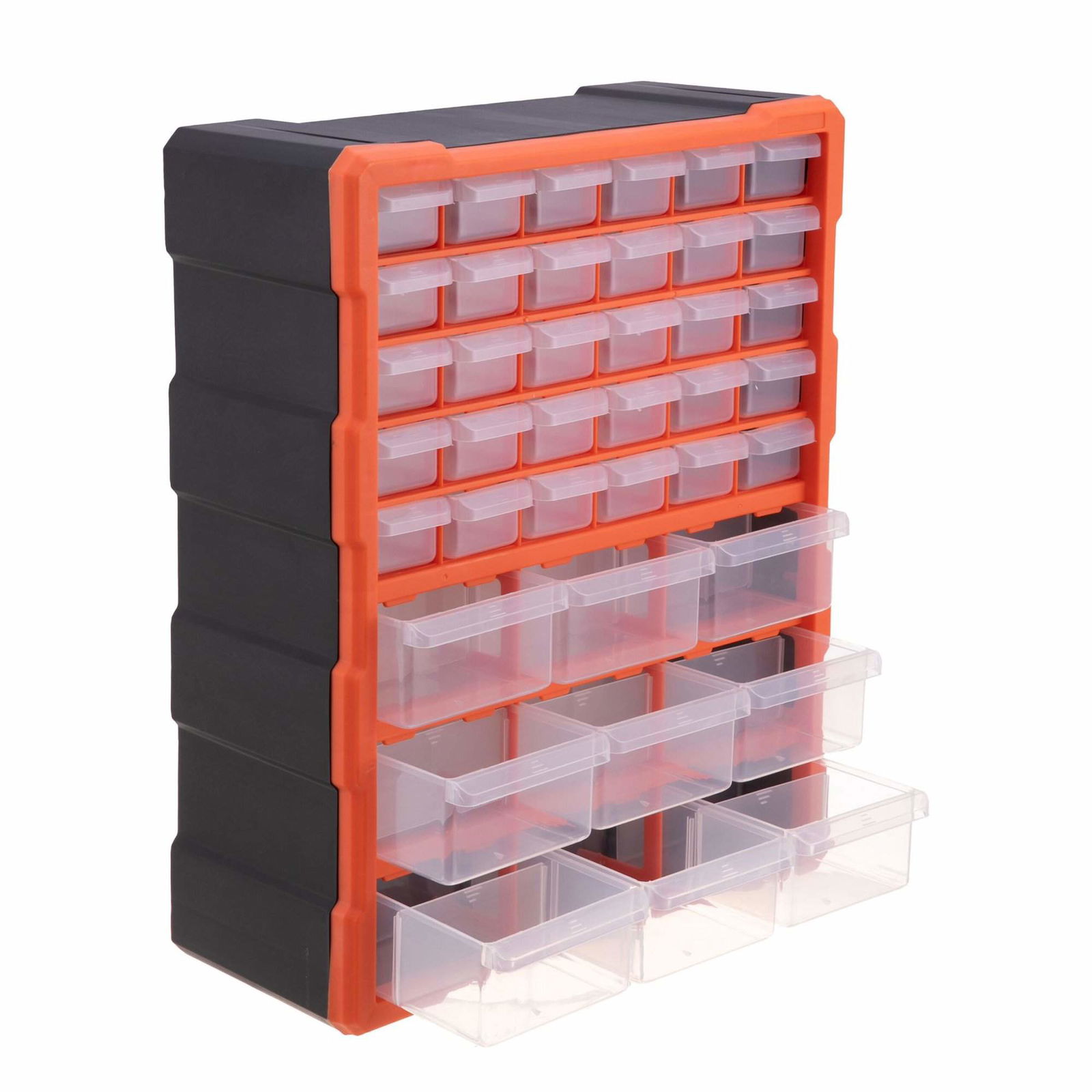 Smådelsorganisator, opbevaringsboks med 39 skuffer