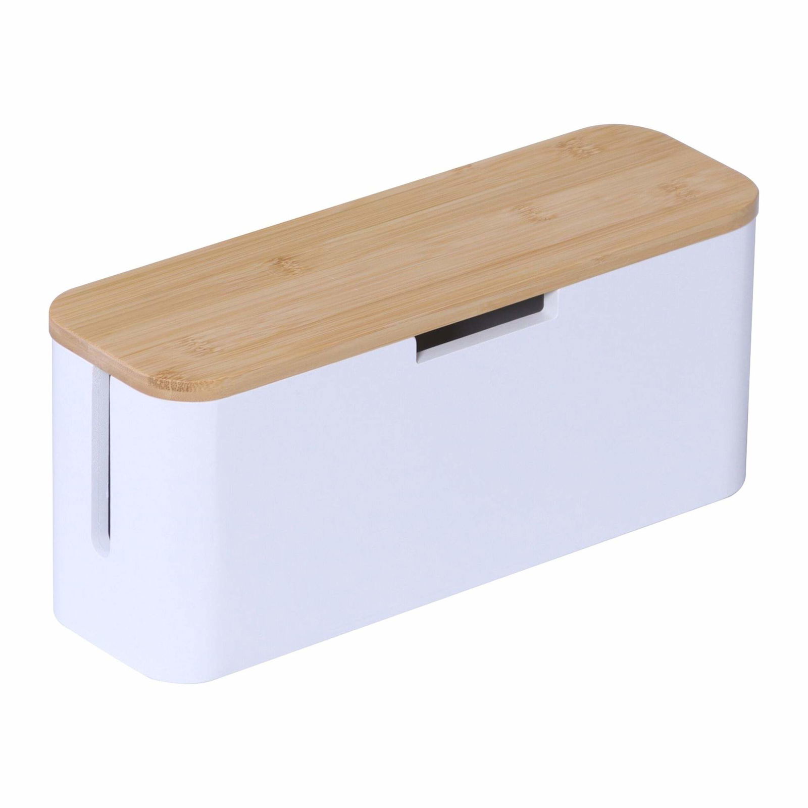Kabelbox i bambu med magnetiskt lock – Ordentligt och säkert | Hem & Hobby | Pryloteket